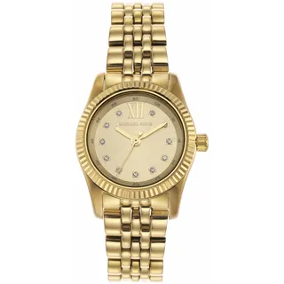 Michael Kors Lexington Watch für Damen, 26mm Quarz-Dreizeigerwerk mit Edelstahlarmband