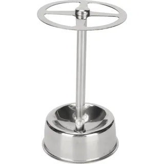 Edelstahl-Zahnbürstenhalter,Edelstahl-Zahnpastaständer,Edelstahl-Zahnbürsten-Organizer,Zahnbürstenhalter,Badezimmer-Zahnbürstenhalter,Badezimmer-Organizer Freestand - Silber