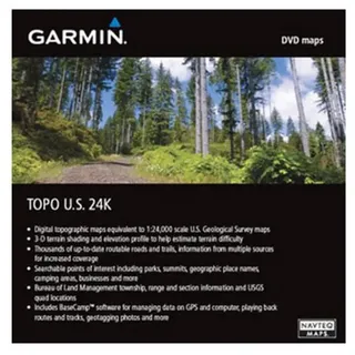 Garmin Topo Micro Sd/sd Card Usa 24k Central Plains Karte - Black - One Size