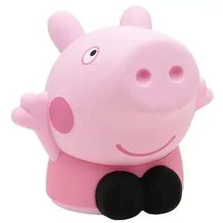 Paladone Peppa Pig Squishy Lampe – Offiziell lizenzierte freistehende Schreibtischleuchte, Spielzimmer-Dekor und Merchandise für Jungen und Mädchen, Nachtlicht-Geschenkzubehör für Spielzimmer und Schlafzimmer
