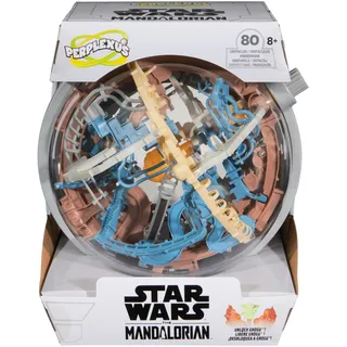 Spin Master Star Wars, The Mandalorian, mit 80 Hindernissen aus dem Star Wars Universum, mit Drehknopf, interaktives Spielzeug, für Kinder ab 8 Jahren, Fan-Artikel
