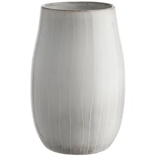 Butlers Vase (4er Set) Henley , Grau , Keramik , 17 cm , Dekoration, Vasen, Keramikvasen