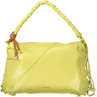 Stylische Gelbe Damen Tasche mit Schultergurt & Reißverschluss