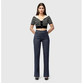 MAC Jeans Laura in Rinse-Waschung mit Flared Fit-D32 / L30