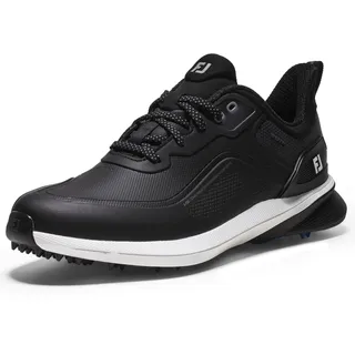 Footjoy Herren Pro SlGolf Schuh, Schwarz, Weiß, Grau, 10.5 UK