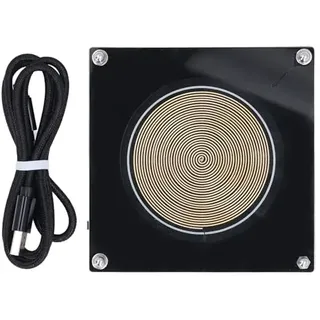 Schu Mann Resonanzgenerator 7.83Hz Ultra -Niederfrequenzimpulator -Resonatorgenerator, 7,83Hz Resonator, Wellen Einstellbare Sinus -USB -Antrieb mit Indikator