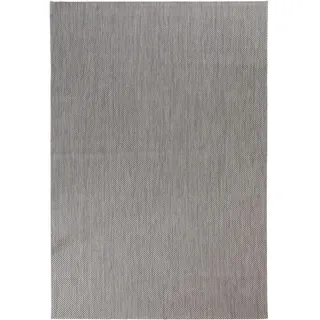 Steffensmeier Outdoorteppich 160/230 cm Melbu , Grau , Textil , Uni , Rechteckig , 160x230 cm , wasserabweisend , Teppiche und Böden, Teppiche, Outdoorteppiche