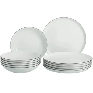 SELTMANN WEIDEN Lido Tafelservice 12-tlg. unifarben