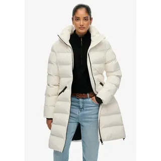 Superdry für Damen. W5011982A Jacke City Mid off-white (XL), Weiß, Lässig, Polyester