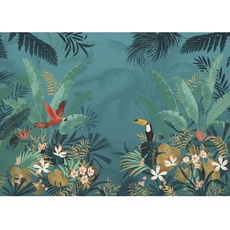 Bild Vliesfototapete Enchanted Jungle 350 cm, x 250 cm