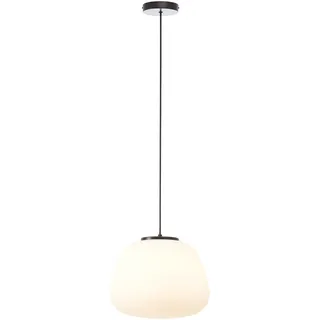 Brilliant Kaizen 1-flg. Ø 35 cm Riffelglas/Metall weiß/schwarz