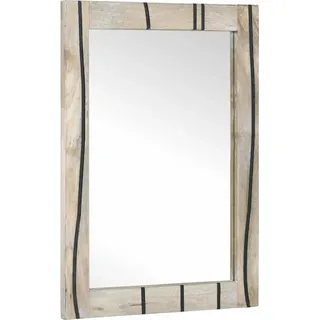 Badezimmer Spiegel mit Spiegel Braun 70 x 50 x 2,5 cm - Braun