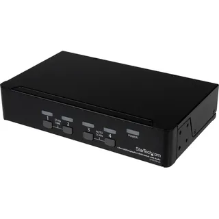 Startech 4-port-usb-displayport-kvm-switch - Black