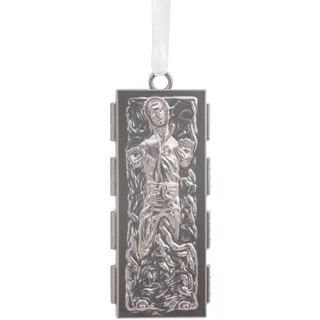 hallmark Han Solo Frozen in Carbonit Premium Metall Ornament Star Wars Baumschmuck Weihnachten Hängende Ornament Geschenke für Weihnachten