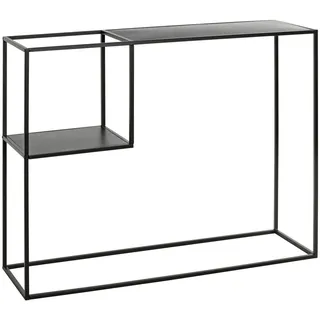 Haku-Möbel Konsolentisch 100x30x80 cm schwarz