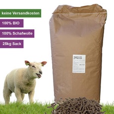Schafwolldünger aus 100% Schafwolle - Universal 25kg