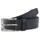 Belt mit quadratischer Logo-Metallschnalle blau