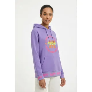 Zwillingsherz Always Positive Hoodie Lila 34
