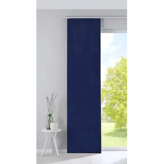 Gardinenbox Milano Schiebegardine Paneelwagen 245 x 60 cm Blau 1 St.