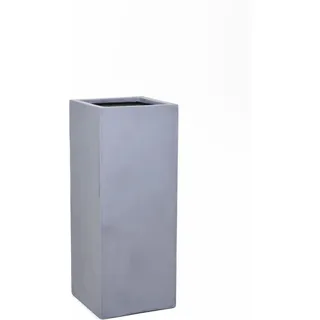 Vivanno Pflanzkübel Block 30 cm x 30 cm x 75 cm Betonoptik Grau