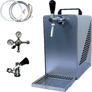 Bierkühler BieTal® Bierzapfanlage 30 L/h KOMPLETTSET KEG Typ S OHNE CO2 Flasche