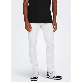 ONLY & SONS Slim-fit-Jeans »ONSLOOM SLIM LBD 8263 AZG DNM NOOS«, weiß
