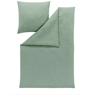 Estella Bettwäsche , Mintgrün , Textil , Uni , 155x200 cm , pflegeleicht, atmungsaktiv, hautfreundlich, weiche und anschmiegsame Oberfläche , Heimtextilien, Bettwäsche & Leintücher, Bettwäsche, Jersey-Bettwäsche