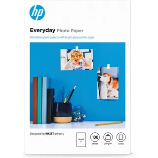 HP Everyday Glossy CR757A Fotopapier glänzend, 100 Blatt