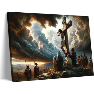 Jesus Leinwand-Kunst, christliches Poster, Druckbilder, Yesushounan-34