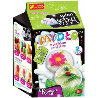 Seife mit Ylang-Ylang-Öl. Blühende Wiese