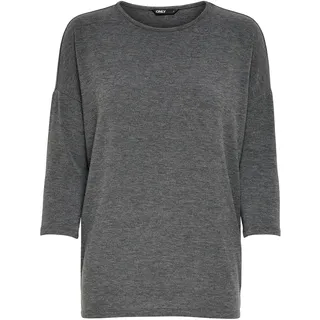 Only 3/4-Arm-Shirt Grau M