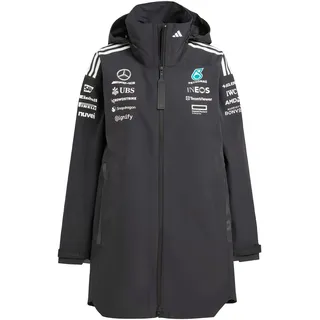 adidas Damen MERCEDES - AMG PETRONAS FORMULA ONE TEAM TEAM MYSHELTER WOMEN, black/white, XS