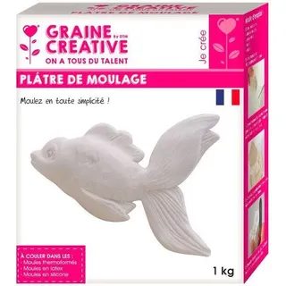 GRAINE CREATIVE 170910, Grau, Holz, Matte Oberfläche, 1 kg