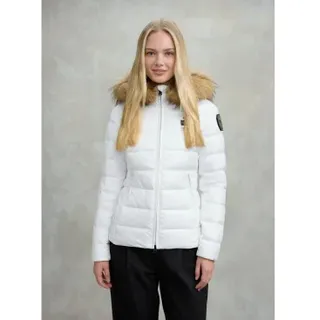 Blauer für Damen. 25WBLDC03099 Arcadia weiß gestreifte Jacke arcadia weiß (M), Lässig, Polyamid