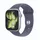 Watch Series 11 GPS+Cellular 46 mm Aluminiumgehäuse silber Sportarmband lila S/M