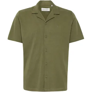 Casual Friday Kurzarmhemd "Kurzarmhemd CFHolger", winter moss