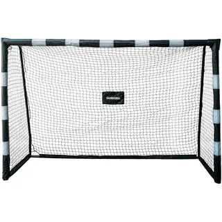 Sandora Fußballtor »Hattrick L«, Ron-Robert Zieler Edition, 240x160x85, schwarz/weiß, schwarz