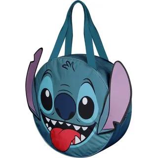 Karactermania Lilo Stitch Strandtasche, Blau, 53 x 50 cm, Kapazität 42 L