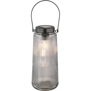 Solarleuchte Garten Solarlaterne Außen LED Laterne Outdoor Außenlampe 36646 - Schwarz
