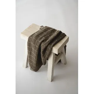 Kaiser 65217391 Wool - Babydecke Strick 100% Merino Wolle, atmungsaktive Babydecke, Ganzjährig, Neugeborene, Kinderwagendecke, Babyschalendecke, Fb. latté