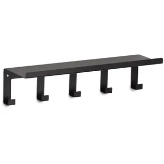 Zeller Wandgarderobe ZELLER PRESENT 40 x 10 x 11 cm Schwarz
