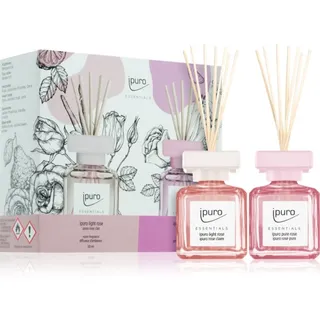 ipuro Essentials Light & Pure Rose Geschenkset 2x50 ml