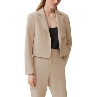 comma Damen 60.2.61.15.152.2134858 Blazer, 8091 beige, 40