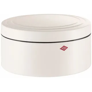 Keksdose WESCO "Classic Line - Gebäckdose", sand matt, H:12,4cm, Lebensmittelaufbewahrungsbehälter, Keksdose, Dose mit Deckel & Kunststoffring / schließt dicht, 4 L