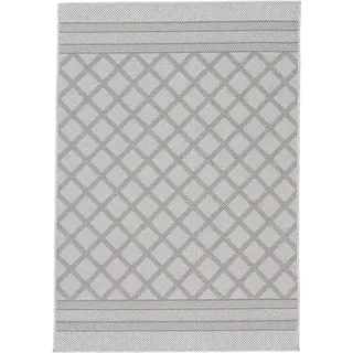 carpetfine Teppich »Boho 104, auch als Läufer erhältlich« rechteckig 4 mm Höhe robustes Flachgewebe, Sisal Optik, UV-beständig, In- und Outdoor, beige