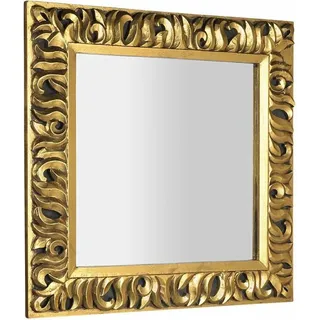 Sapho ZEEGRAS Rahmenspiegel, 90x90cm, Gold - Gold