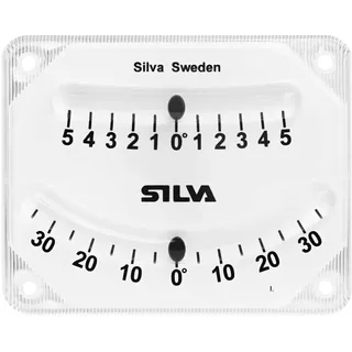 Silva Clinometer - Neigungsmesser für alle Fahrzeugtypen - 2 Skalen: ±35° & Feinabstimmungsskala ± 5° - Inclinometer 1x8x10 cm - Neigungsmesser Offroad Neigungsmesser Auto