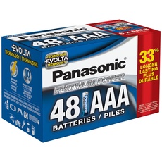 Panasonic Energy Corporation LR03XE/48PC Platinum Power Langlebige AAA-Alkalibatterie