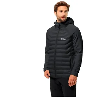 Jack Wolfskin Routeburn Pro Hybrid Jacke Herren Schwarz M
