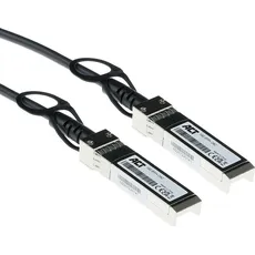ACT 1.0m SFP+- SFP+ Passive DAC Twinax cable coded for Cisco, Transceiver, Schwarz